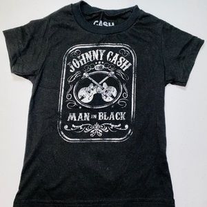 Johnny cash black tee